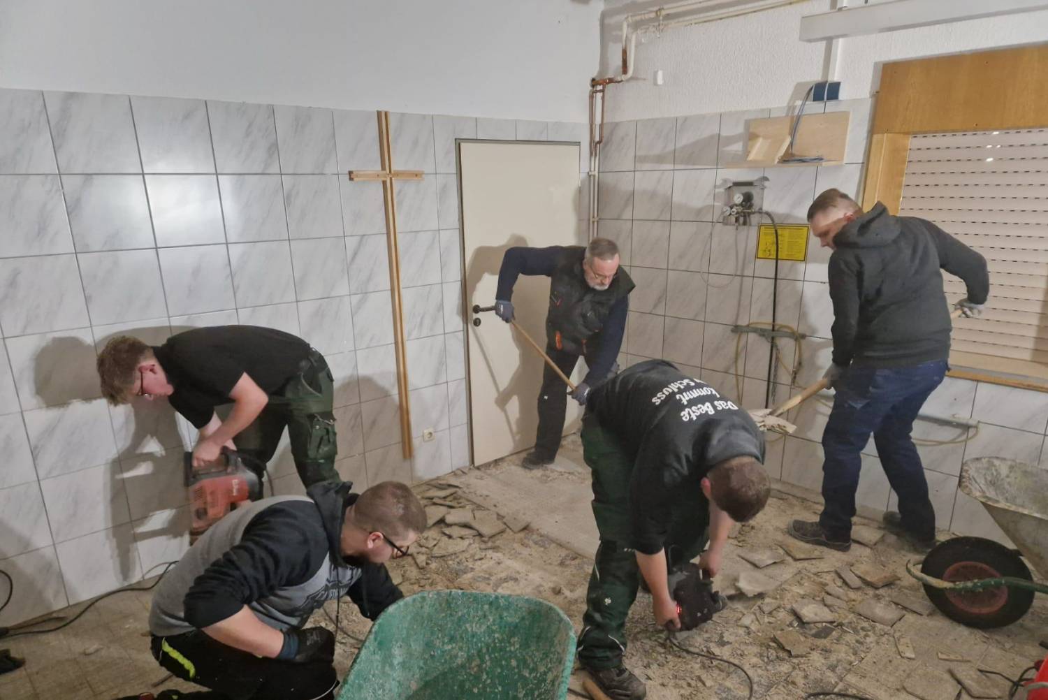 Projekt „Renovierung WK-Bereich“