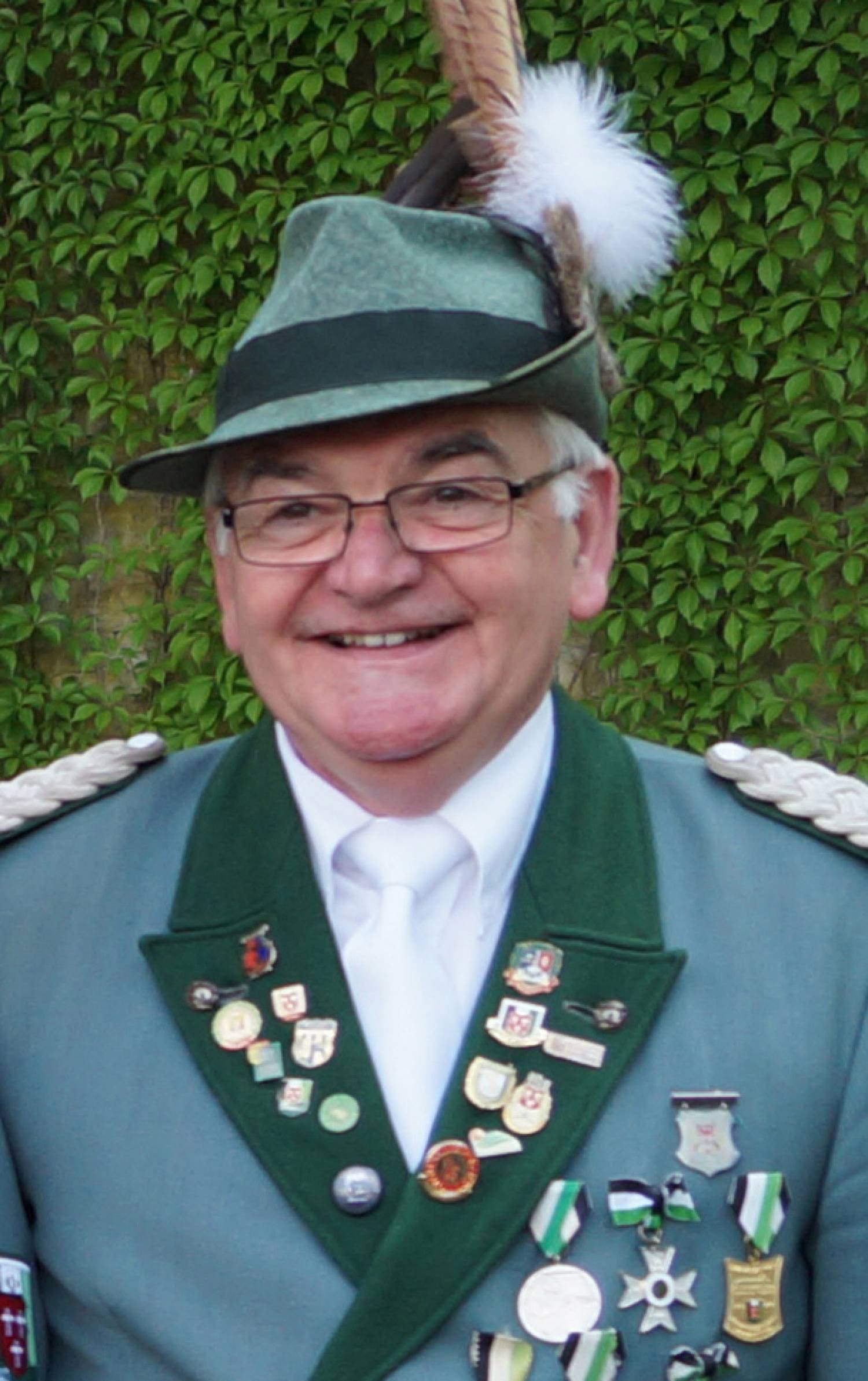 Der Ehrenmajor Franz Koke wird am 2. März 70 Jahre alt. 