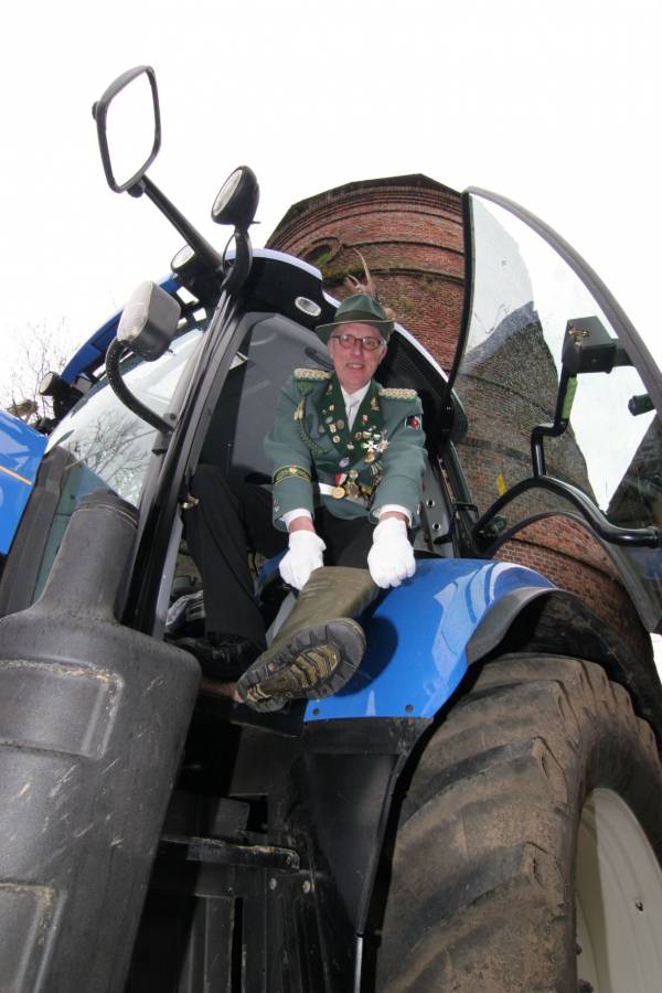 Landwirt und Ehrenoberst Franz Jöring wird am 17. Januar 70  Jahre alt. Foto: Bernhard Liedman/Westfälisches Volksblatt