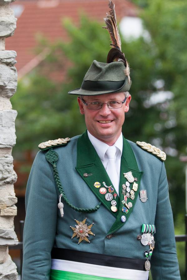  Ehrenoberst Josef Thöne wird am 7. April 60 Jahre alt. Foto: BSV